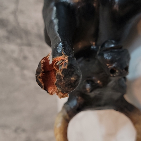 Vintage Leather Bull Statue - Picture 7 of 9